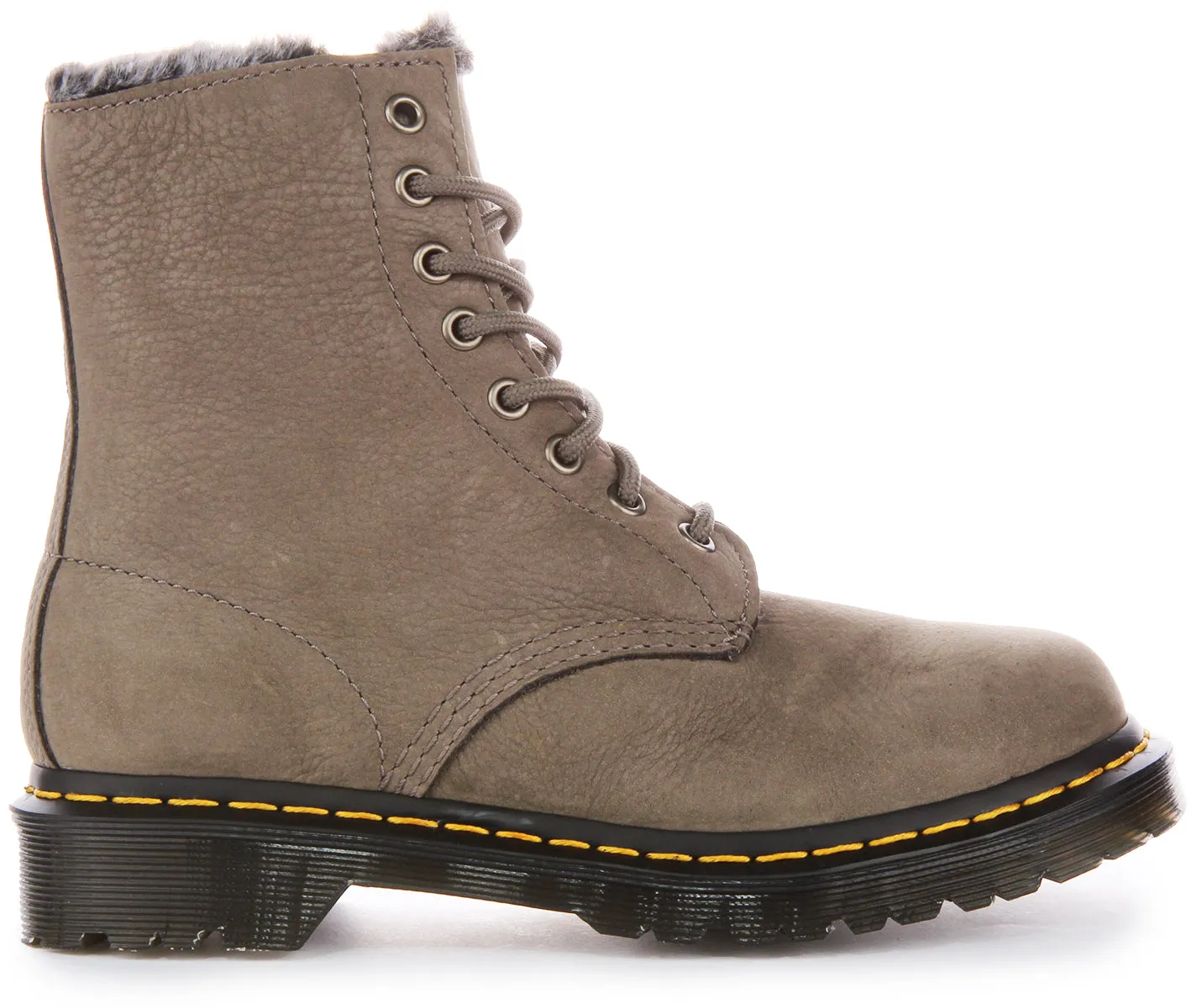 Dr Martens 1460 Serena In Grey For Women Shoes Dr Martens