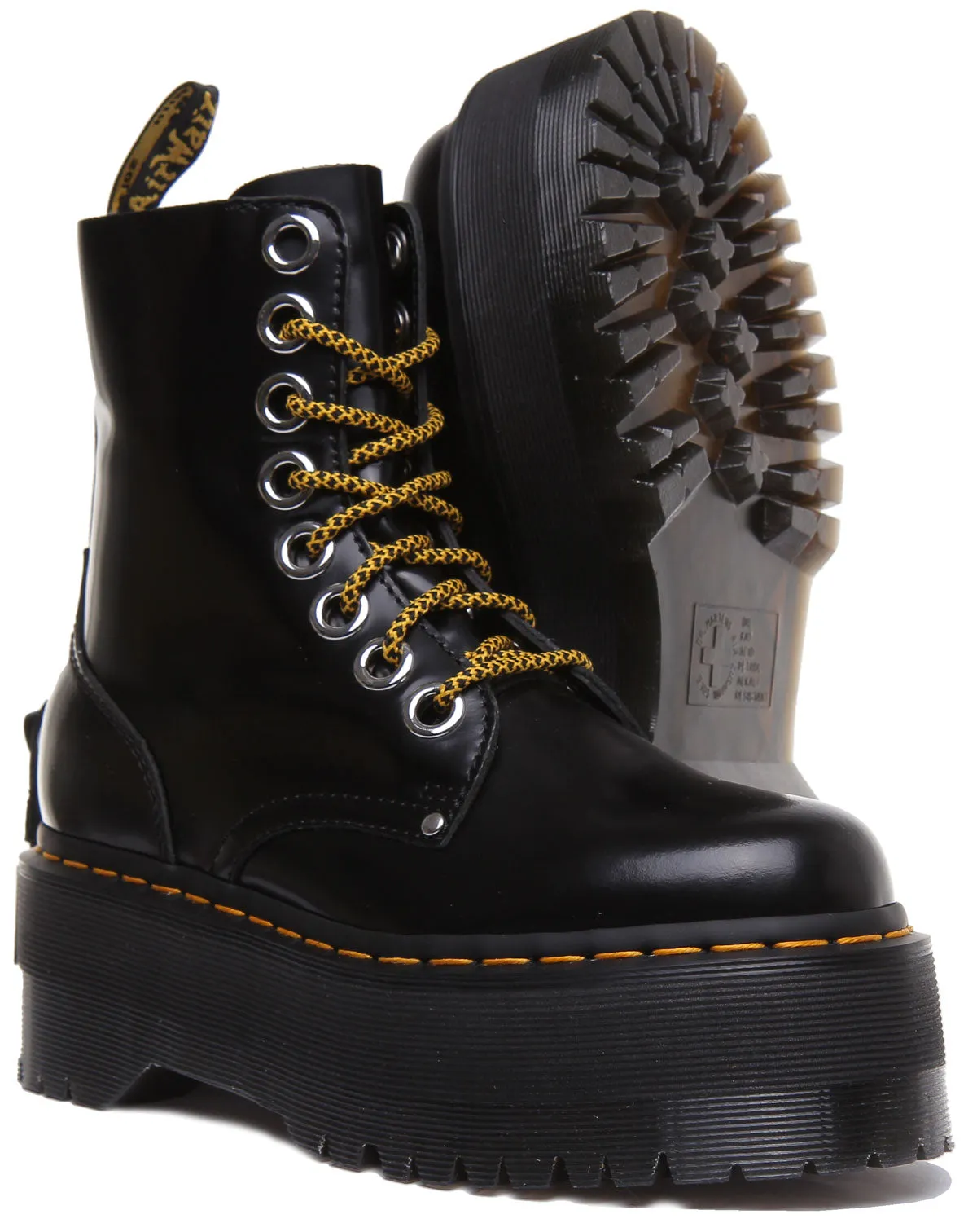 Dr Martens Jadon Max In Black For Women Shoes Dr Martens