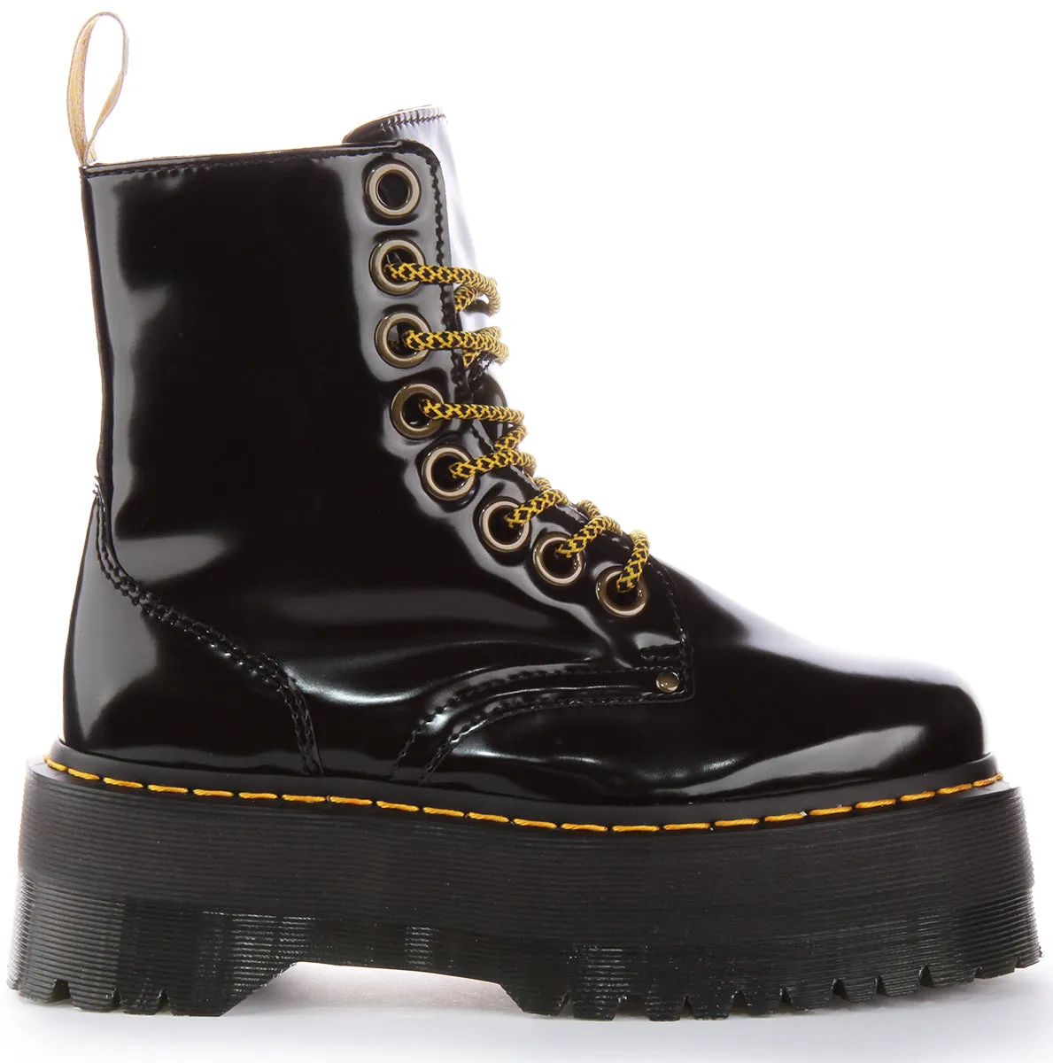 Dr Martens Vegan Jadon Max In Black For Women Shoes Dr Martens