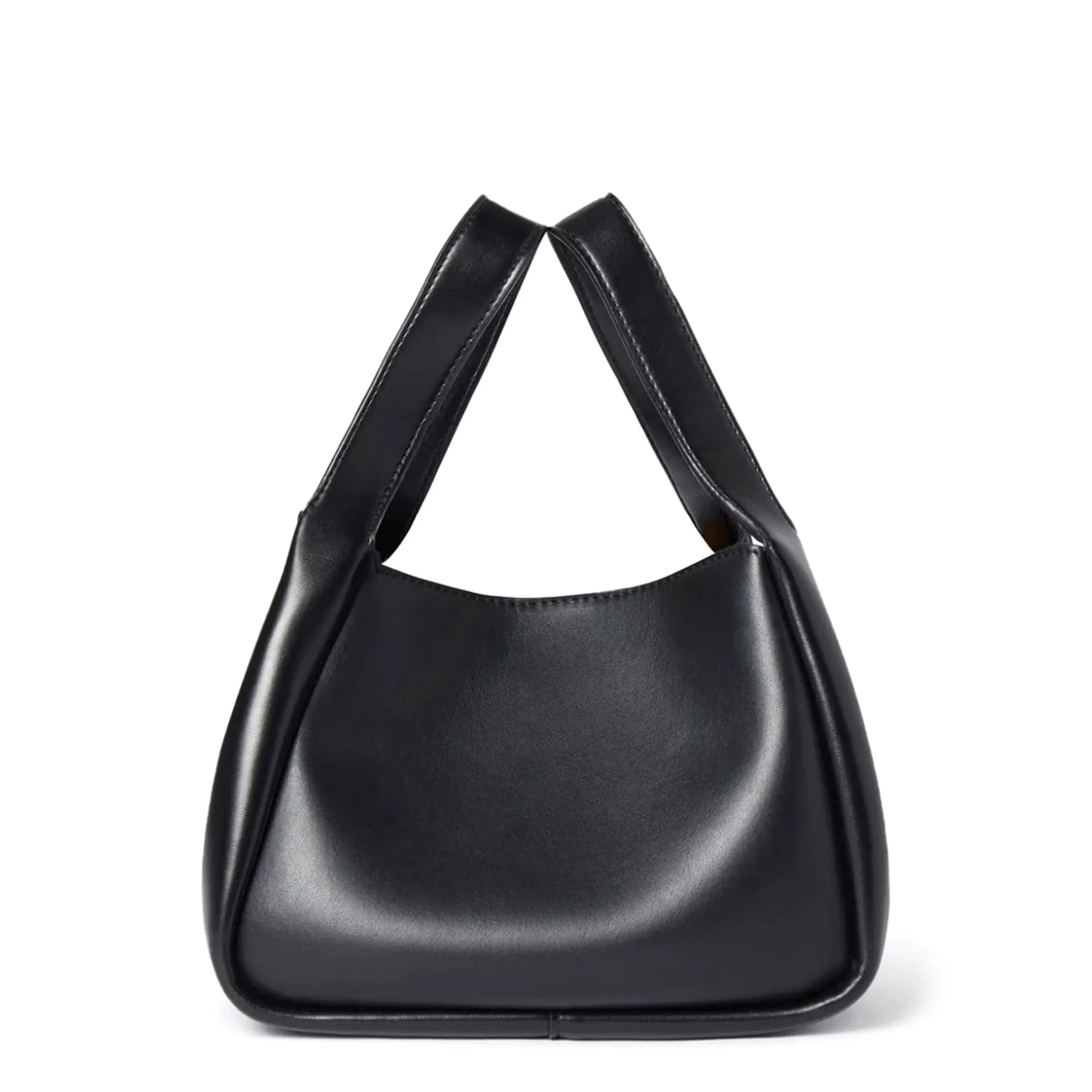 Dumpling Logo Shoulder Bag, Black Bags_Stella Mccartney_Bags