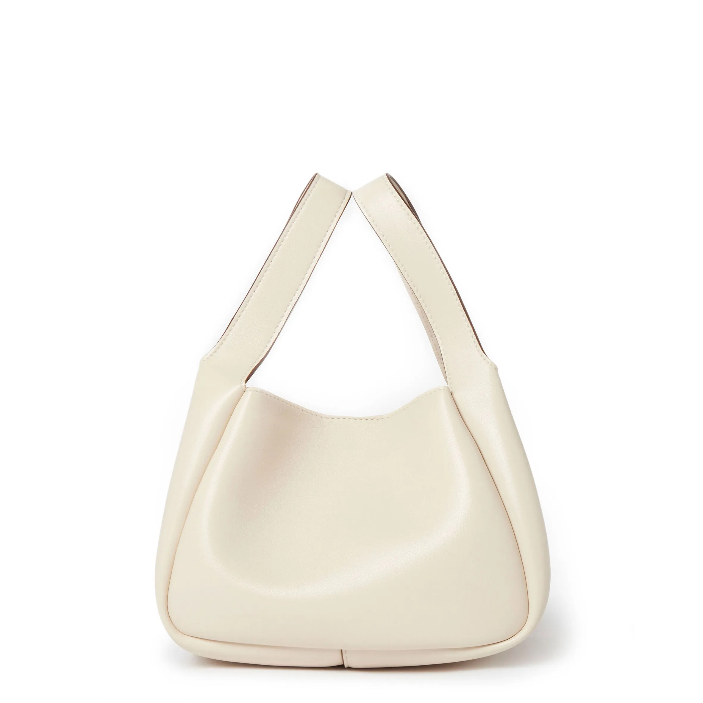 Dumpling Logo Shoulder Bag, White Bags_Stella Mccartney_Bags