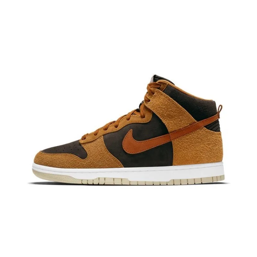 Dunk Hi Retro Premium Velvet Brown Dark Russet Nike Dunk