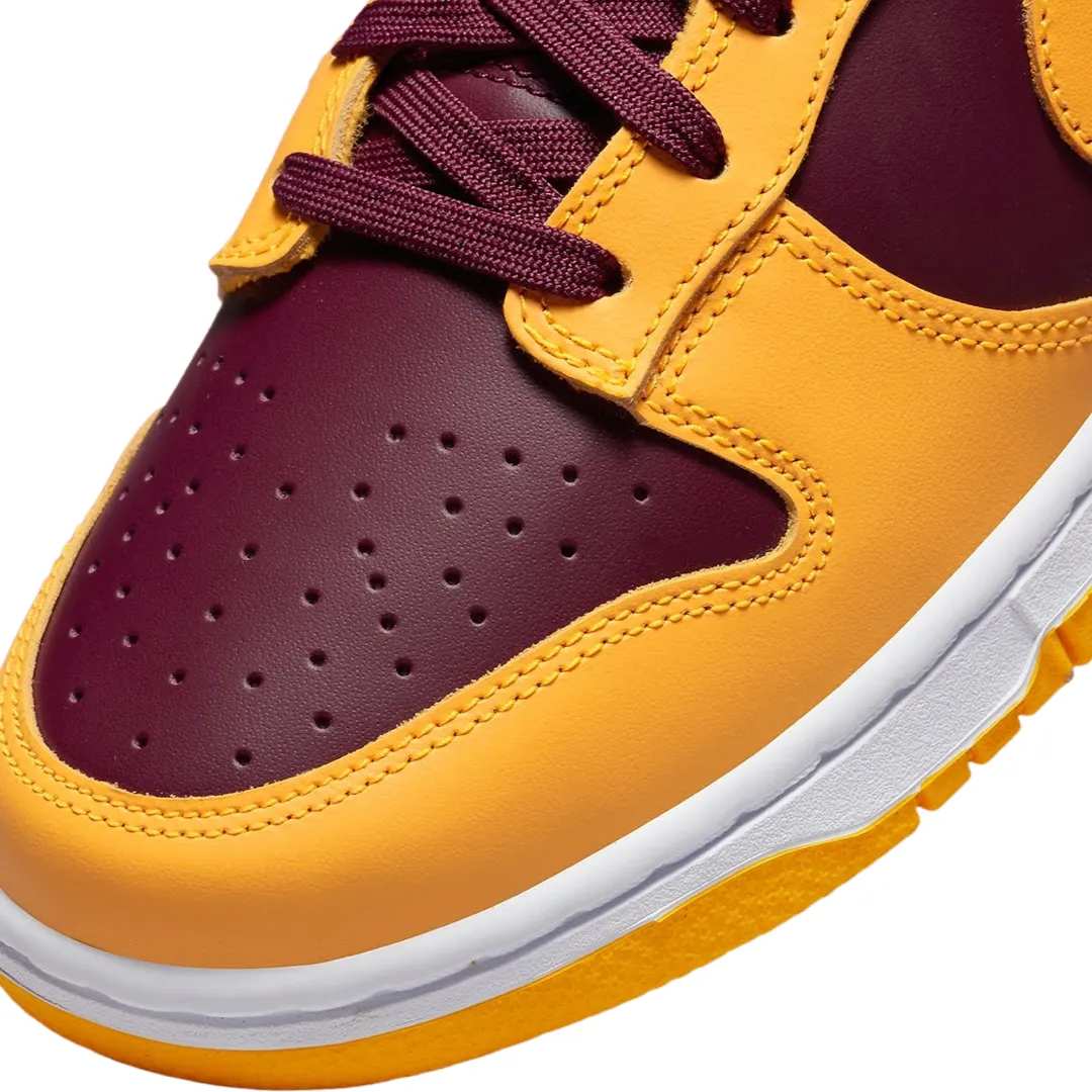 Dunk Low Retro Arizona State Burgundy University Gold White Nike Dunk