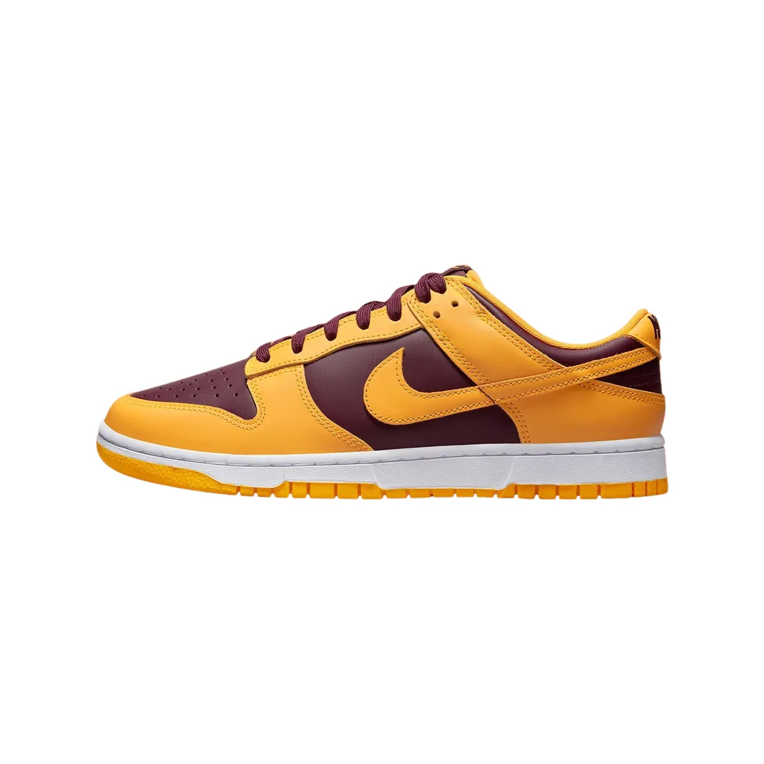 Dunk Low Retro Arizona State Burgundy University Gold White Nike Dunk