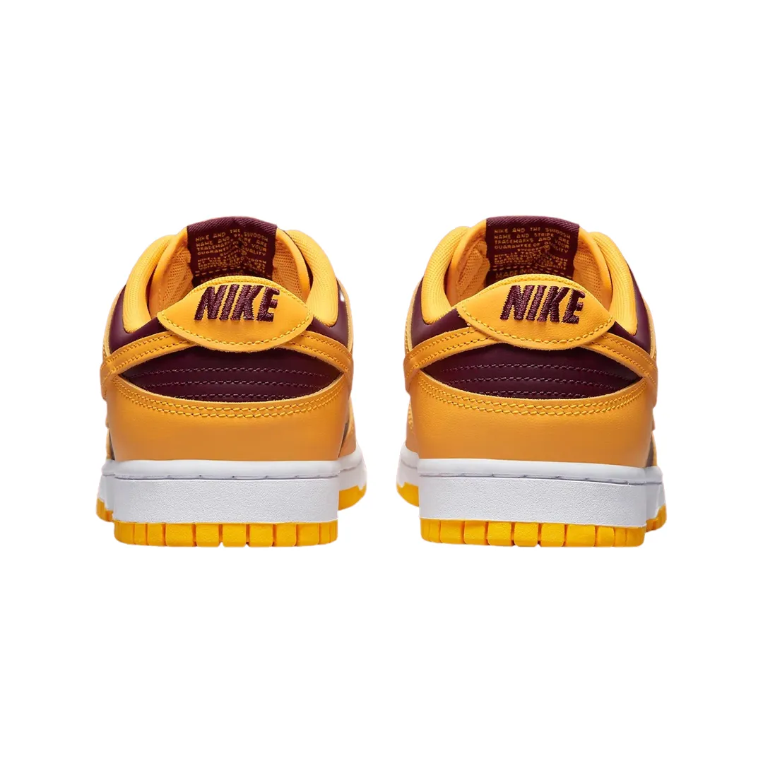 Dunk Low Retro Arizona State Burgundy University Gold White Nike Dunk