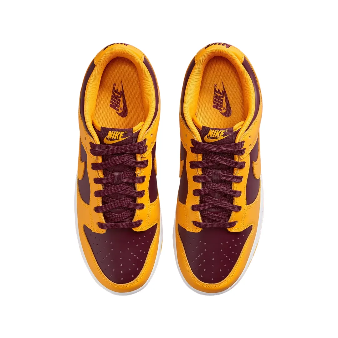 Dunk Low Retro Arizona State Burgundy University Gold White Nike Dunk