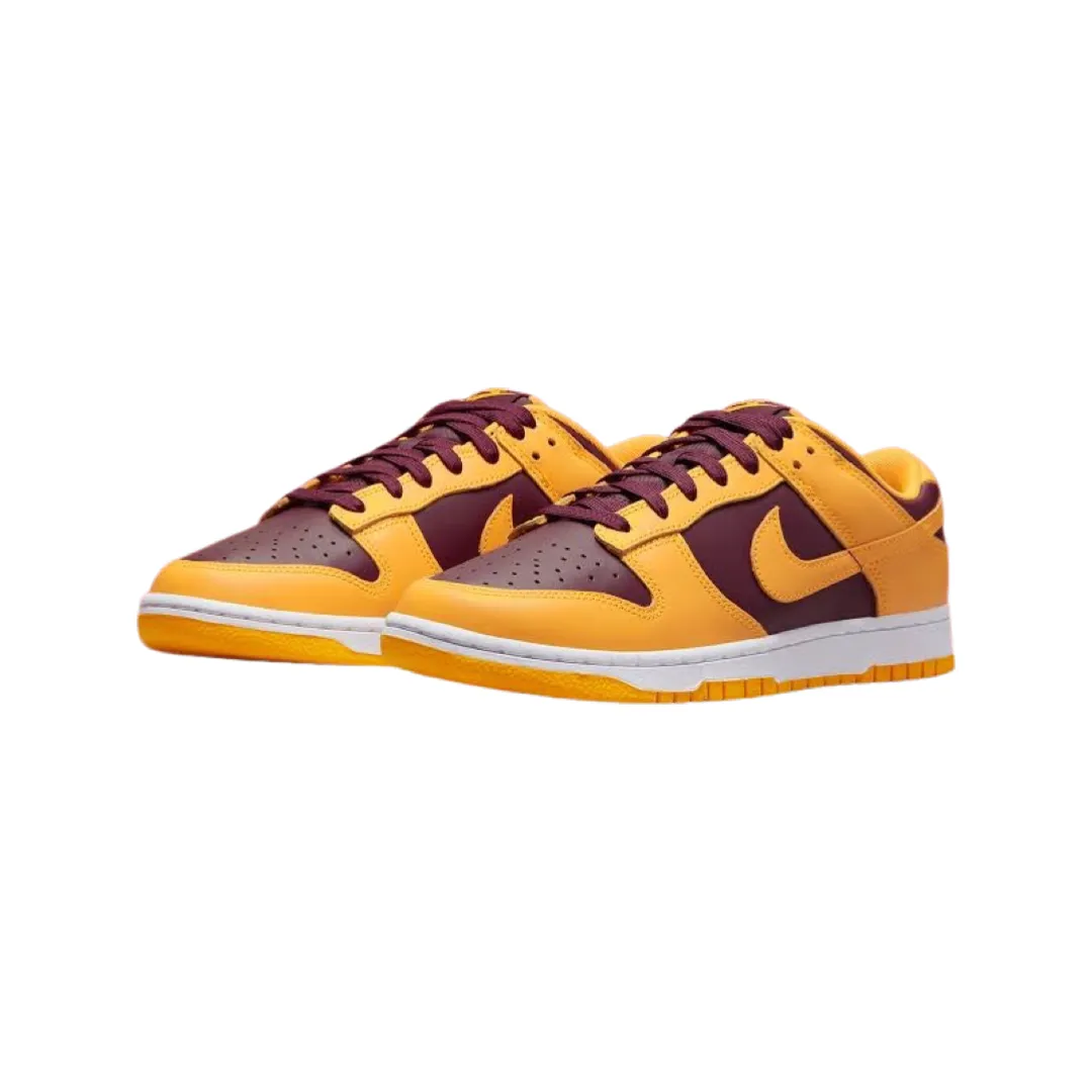 Dunk Low Retro Arizona State Burgundy University Gold White Nike Dunk
