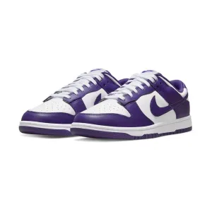 Dunk Low White Court Purple Nike Dunk