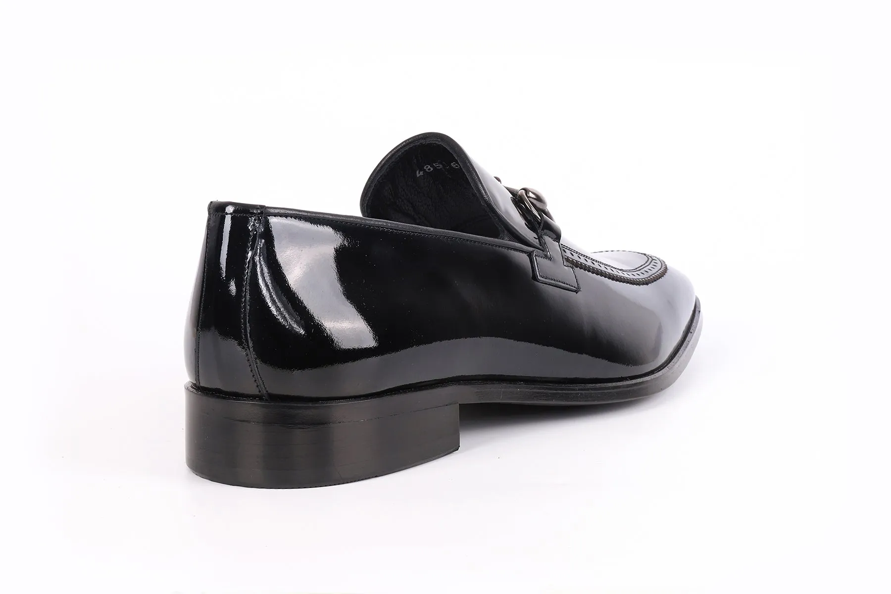 Edroy Patent Leather Horsebit Buckle Dress Shoes