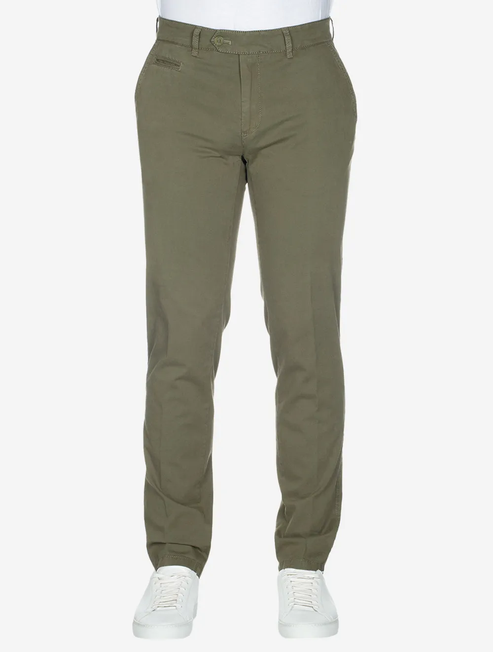 Everest Cotton Chino Green