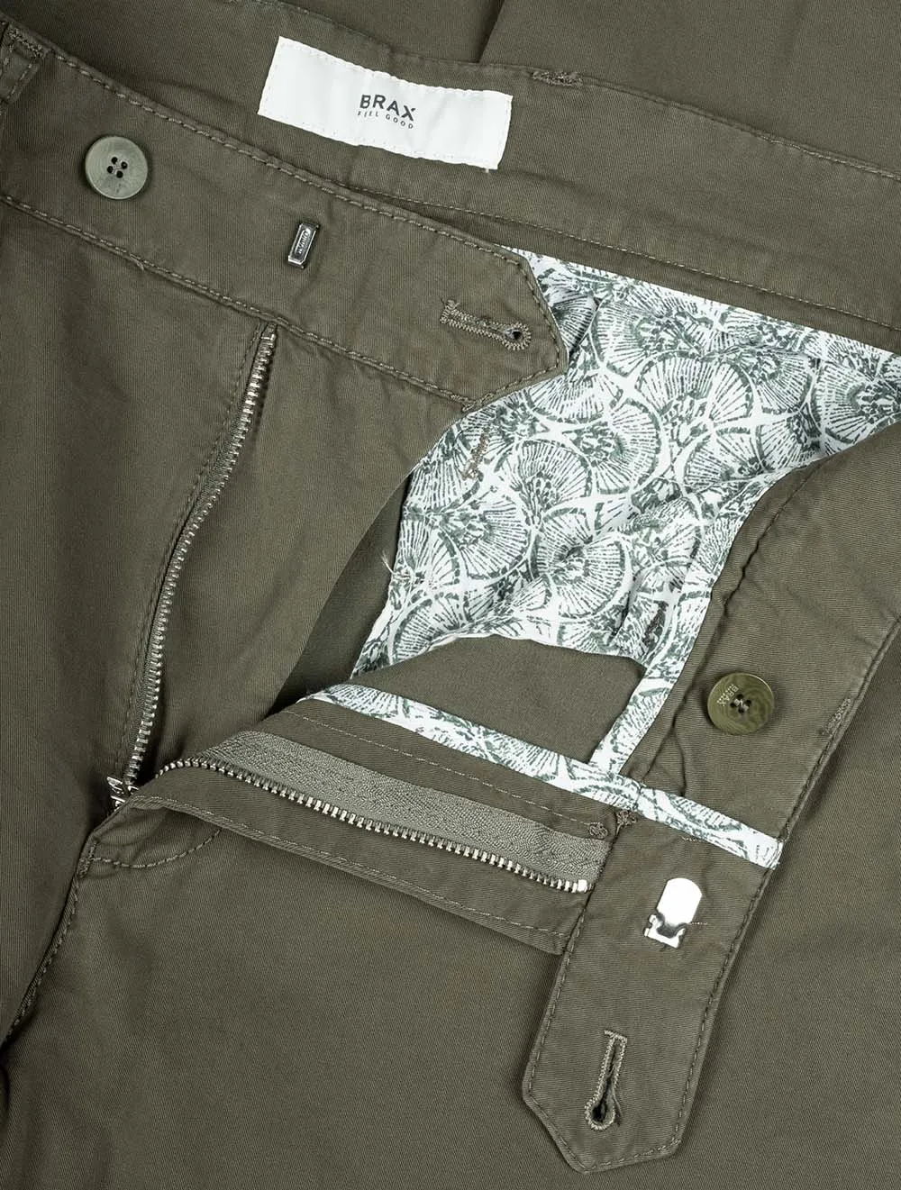 Everest Cotton Chino Green