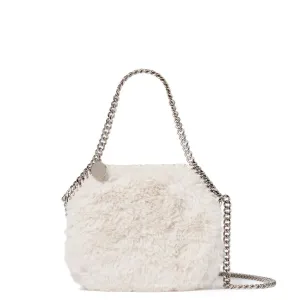 Falabella Evening Bag Fluffy, Ivory Bags_Stella Mccartney_Bags