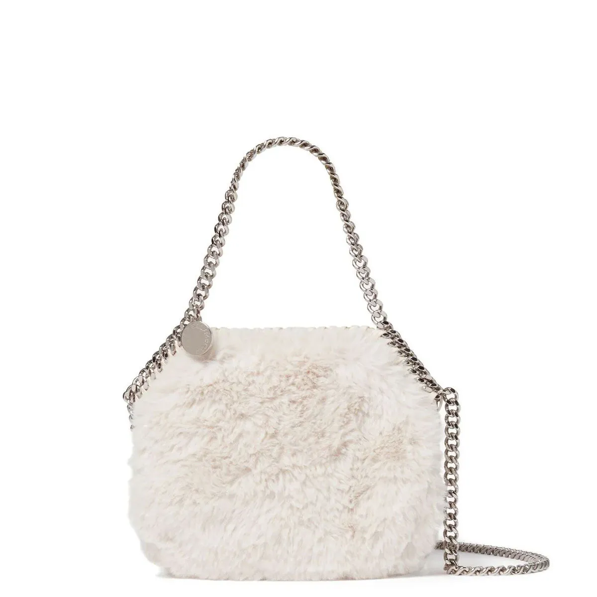 Falabella Evening Bag Fluffy, Ivory Bags_Stella Mccartney_Bags