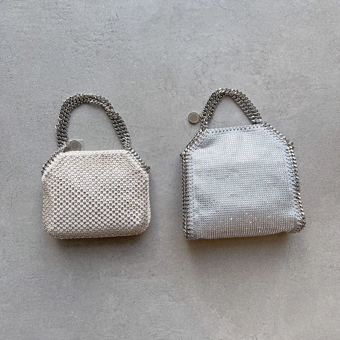 Falabella Evening Crystal Mesh, Honey Bags_Stella Mccartney_Bags