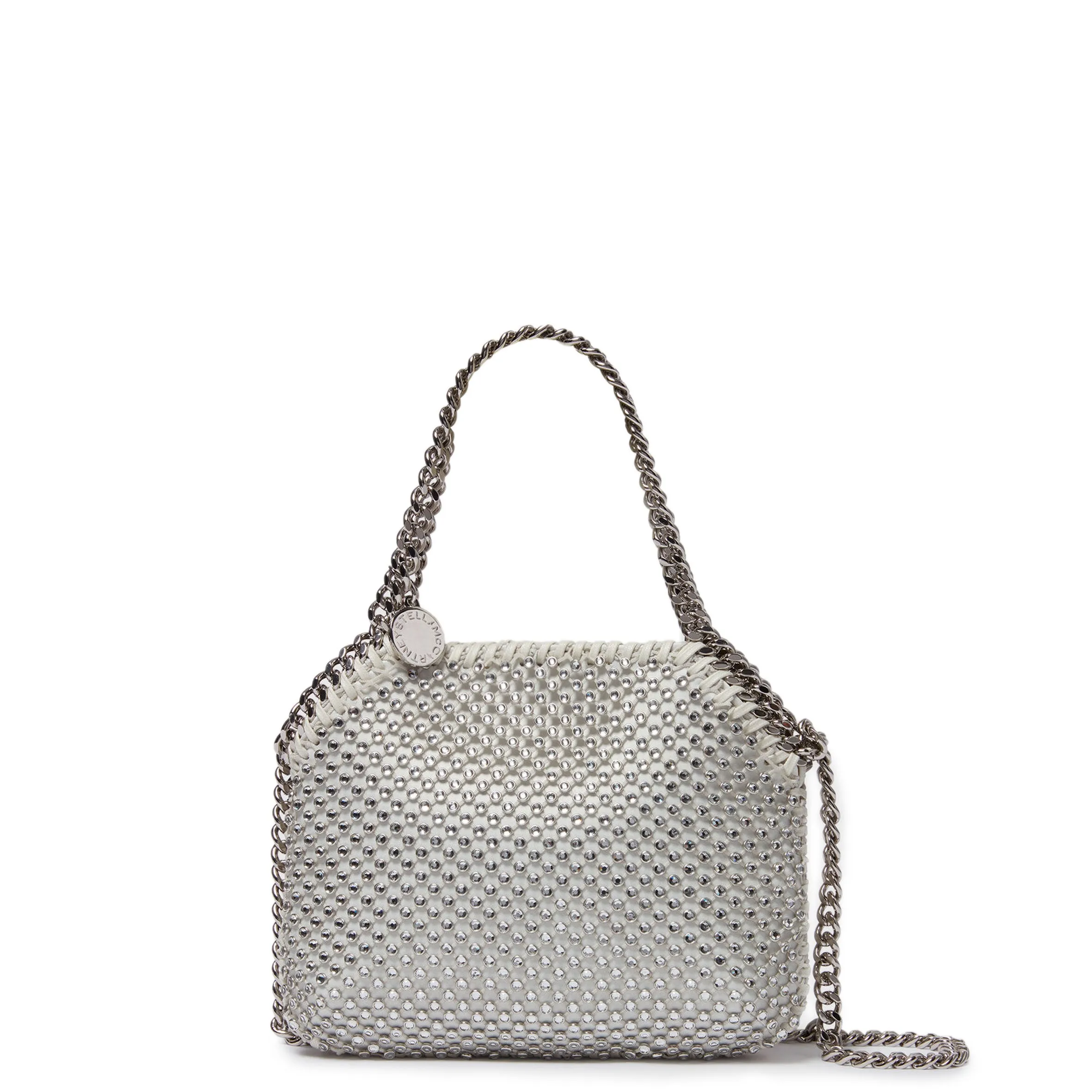 Falabella Evening Crystal Mesh, Oyster Bags_Stella Mccartney_Bags