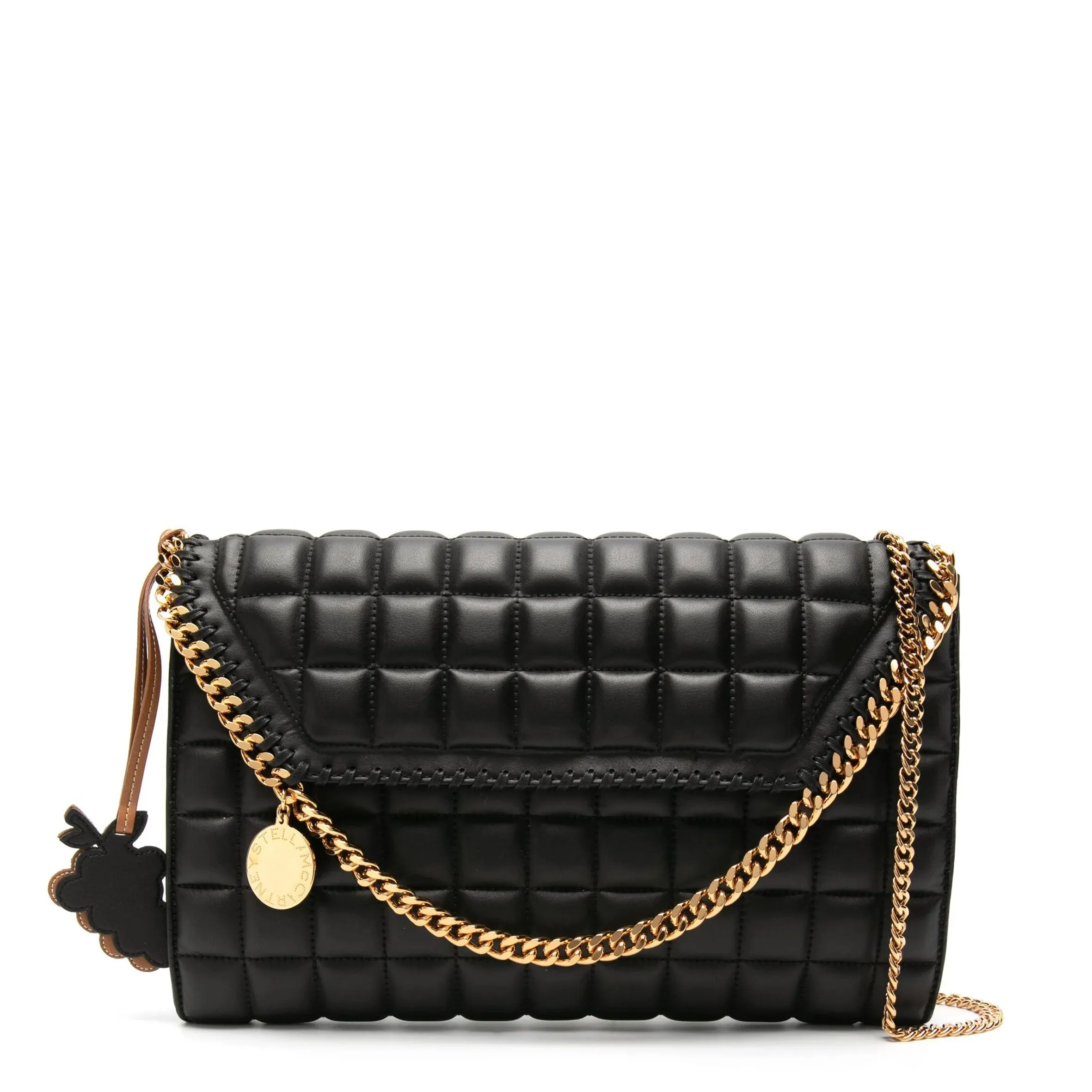 Falabella Large Fold Crossbody Quilted (G), Black Bags_Stella Mccartney_Bags
