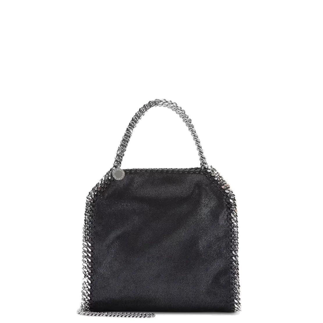 Falabella Mini Tote Bag Eco Deer, Black (S) Bags_Stella Mccartney_Bags