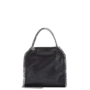 Falabella Mini Tote Bag Eco Deer, Black (S) Bags_Stella Mccartney_Bags