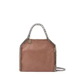 Falabella Mini Tote Bag Eco Deer (S), Dark Taupe Bags_Stella Mccartney_Bags