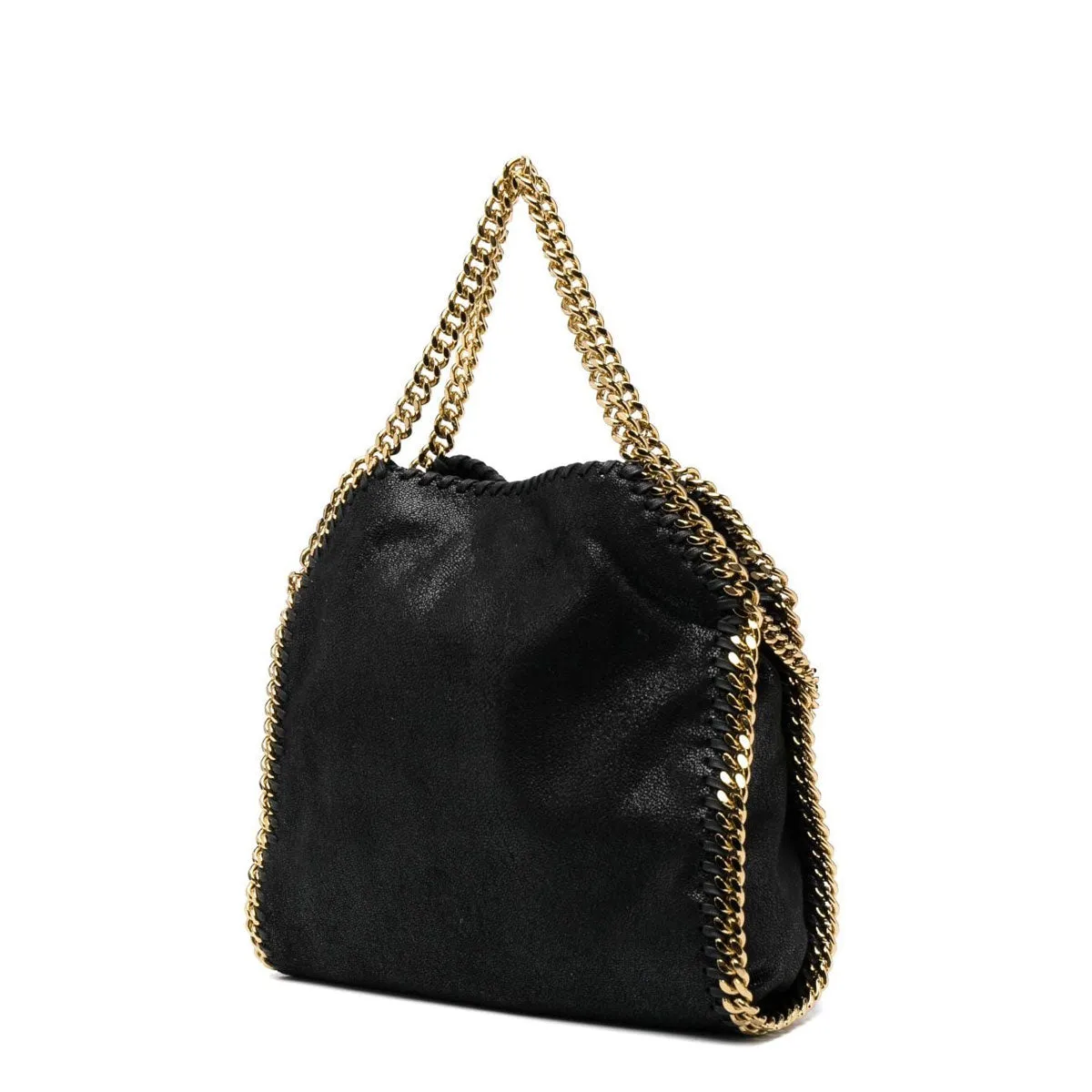 Falabella Mini Tote Eco Deer (G), Black Bags_Stella Mccartney_Bags