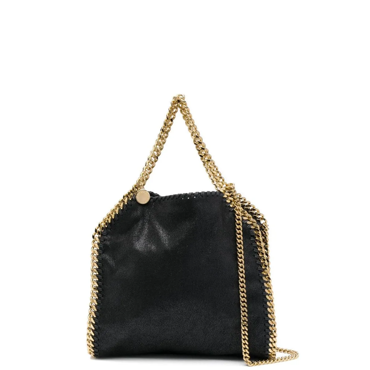 Falabella Mini Tote Eco Deer (G), Black Bags_Stella Mccartney_Bags