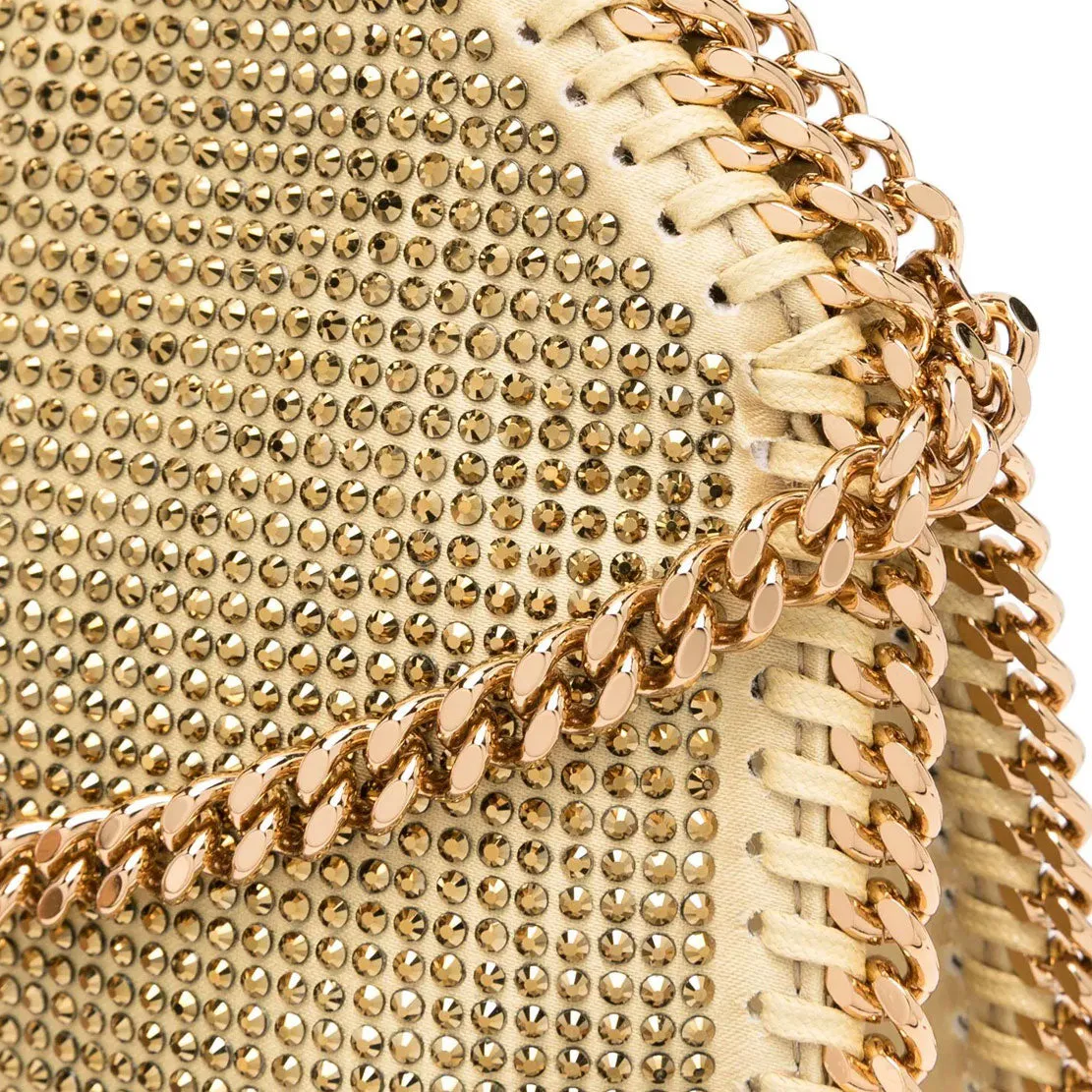 Falabella Tiny Tote Bag, Gold Bags_Stella Mccartney_Bags