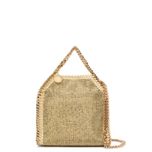 Falabella Tiny Tote Bag, Gold Bags_Stella Mccartney_Bags