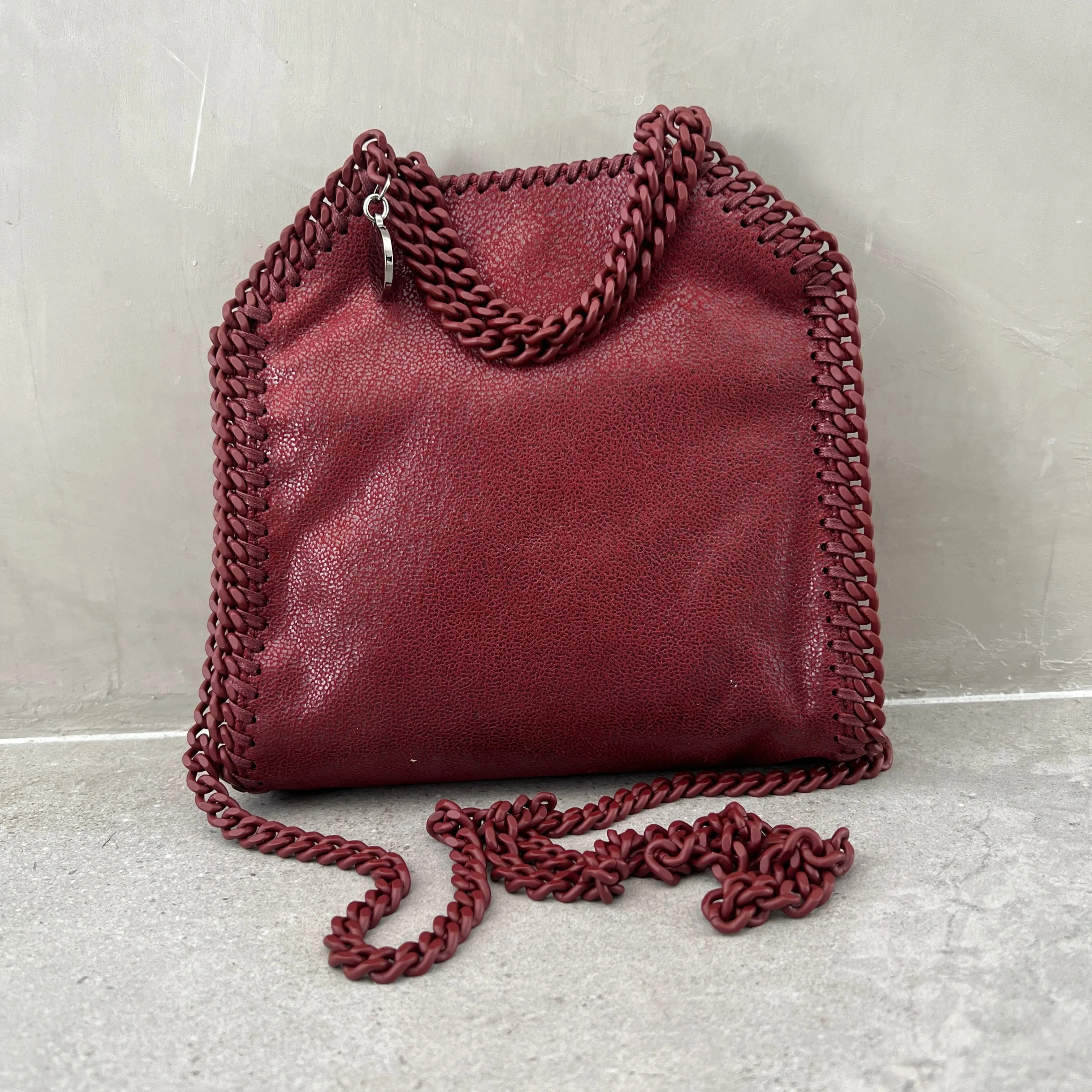 Falabella Tiny Tote Eco Deer, Ruby Bags_Stella Mccartney_Bags