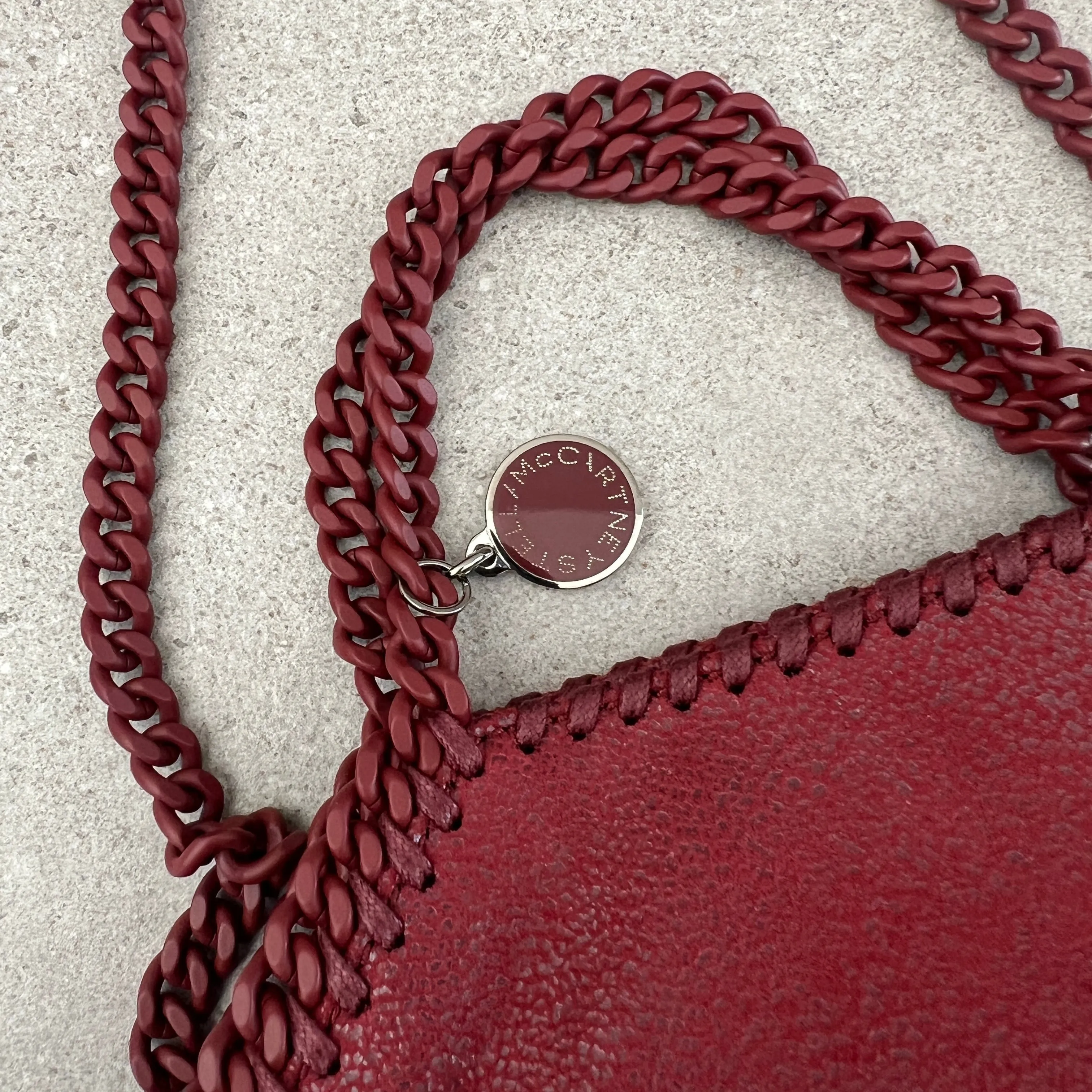 Falabella Tiny Tote Eco Deer, Ruby Bags_Stella Mccartney_Bags