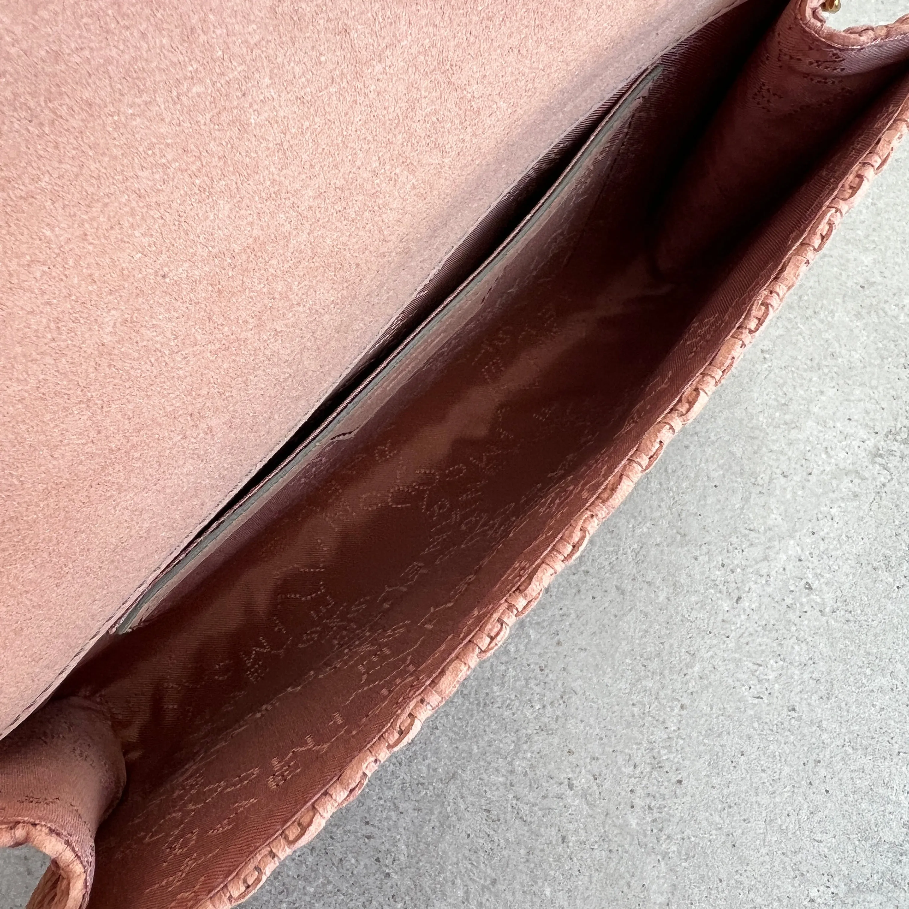 Falabella WOC Woven Suede, Blush Bags_Stella Mccartney_Bags