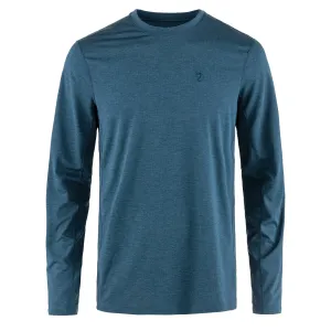 Fjallraven Abisko Day Hike LS Indigo Blue Clothing Fjallraven