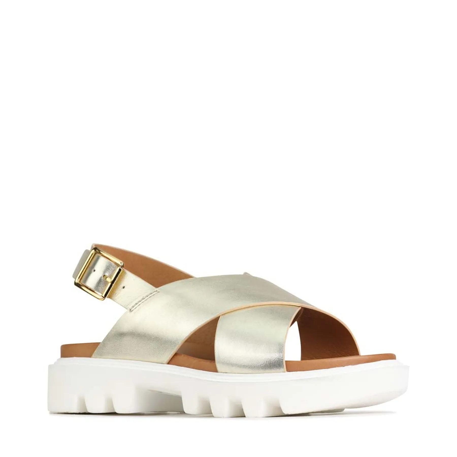 FLIGHTY LEATHER CHUNKY SANDALS