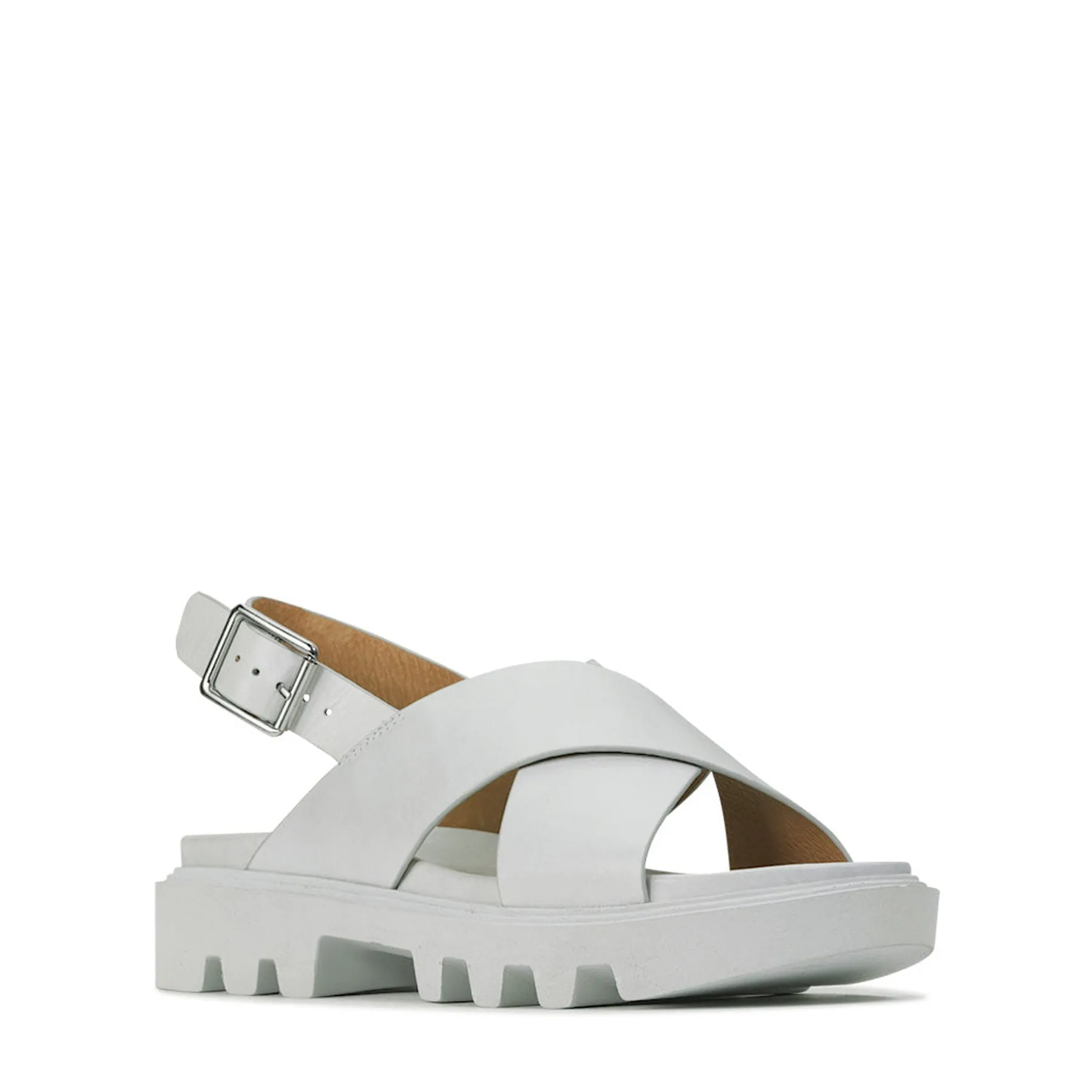 FLIGHTY LEATHER CHUNKY SANDALS