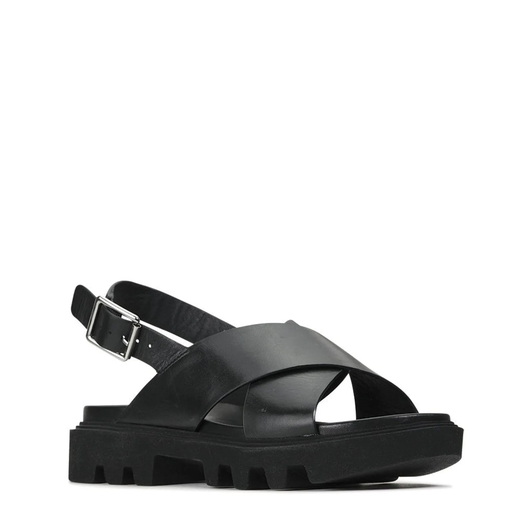 FLIGHTY LEATHER CHUNKY SANDALS