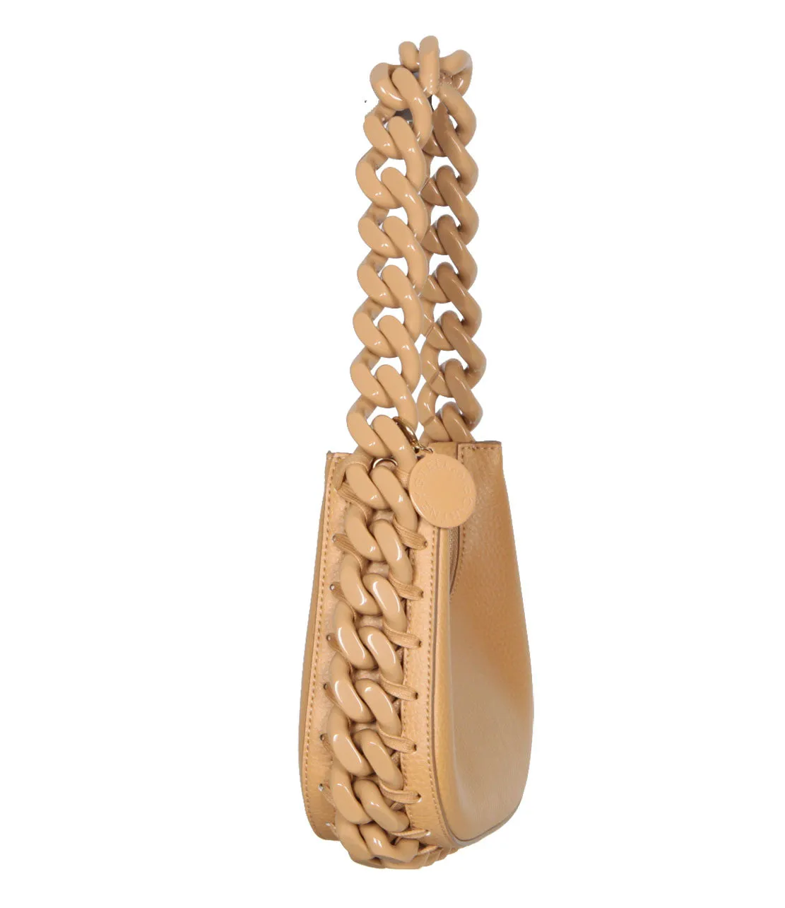 Frayme Shoulder C/B Grainy Tonal, Camel Bags_Stella Mccartney_Bags