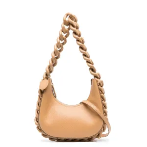 Frayme Shoulder C/B Grainy Tonal, Camel Bags_Stella Mccartney_Bags
