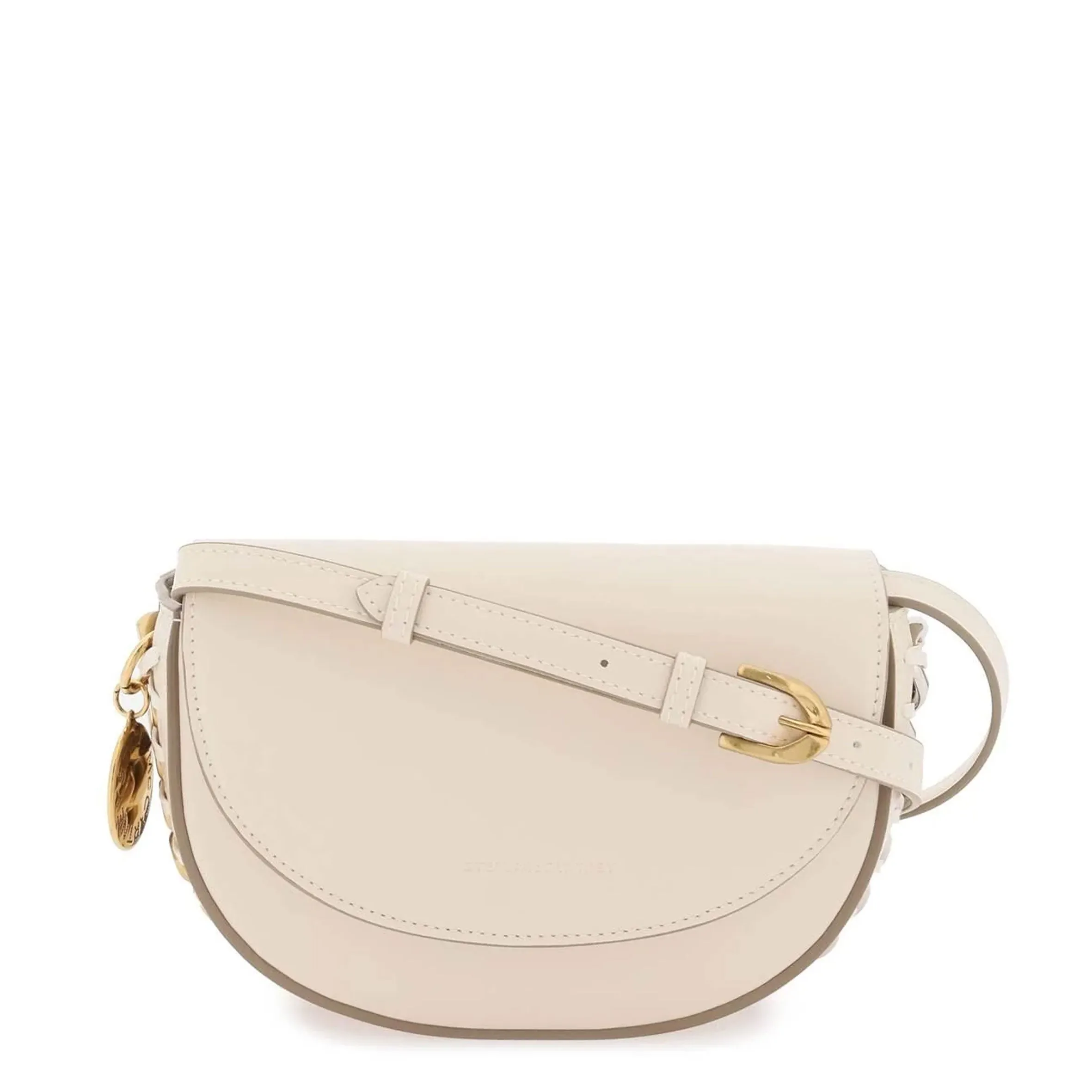 Frayme Small Flap Bag Alter Mat, White Bags_Stella Mccartney_Bags
