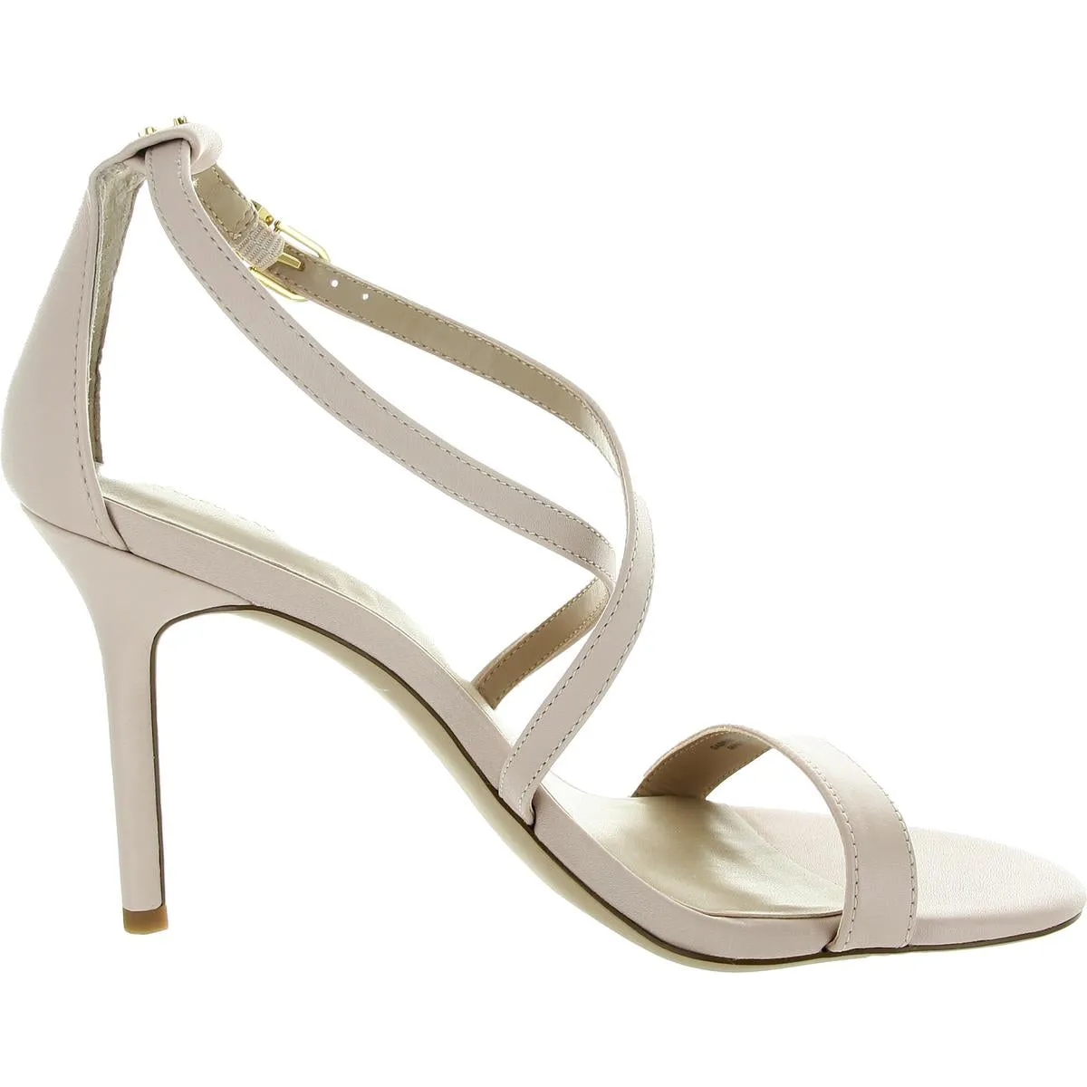 Gabriele Womens Leather Criss-Cross Pumps