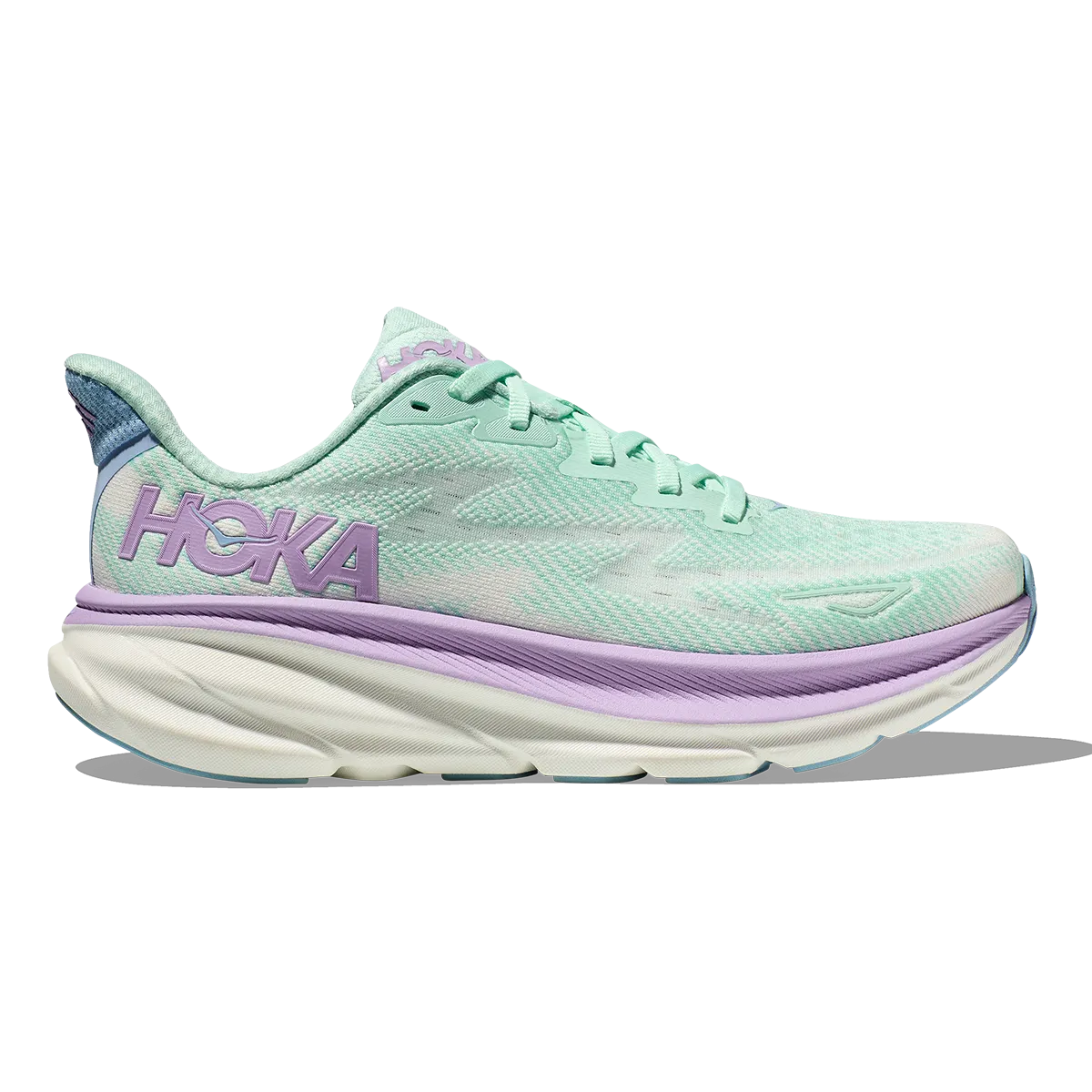 Hoka Clifton 9 - Sunlit Ocean - Lilac Mist