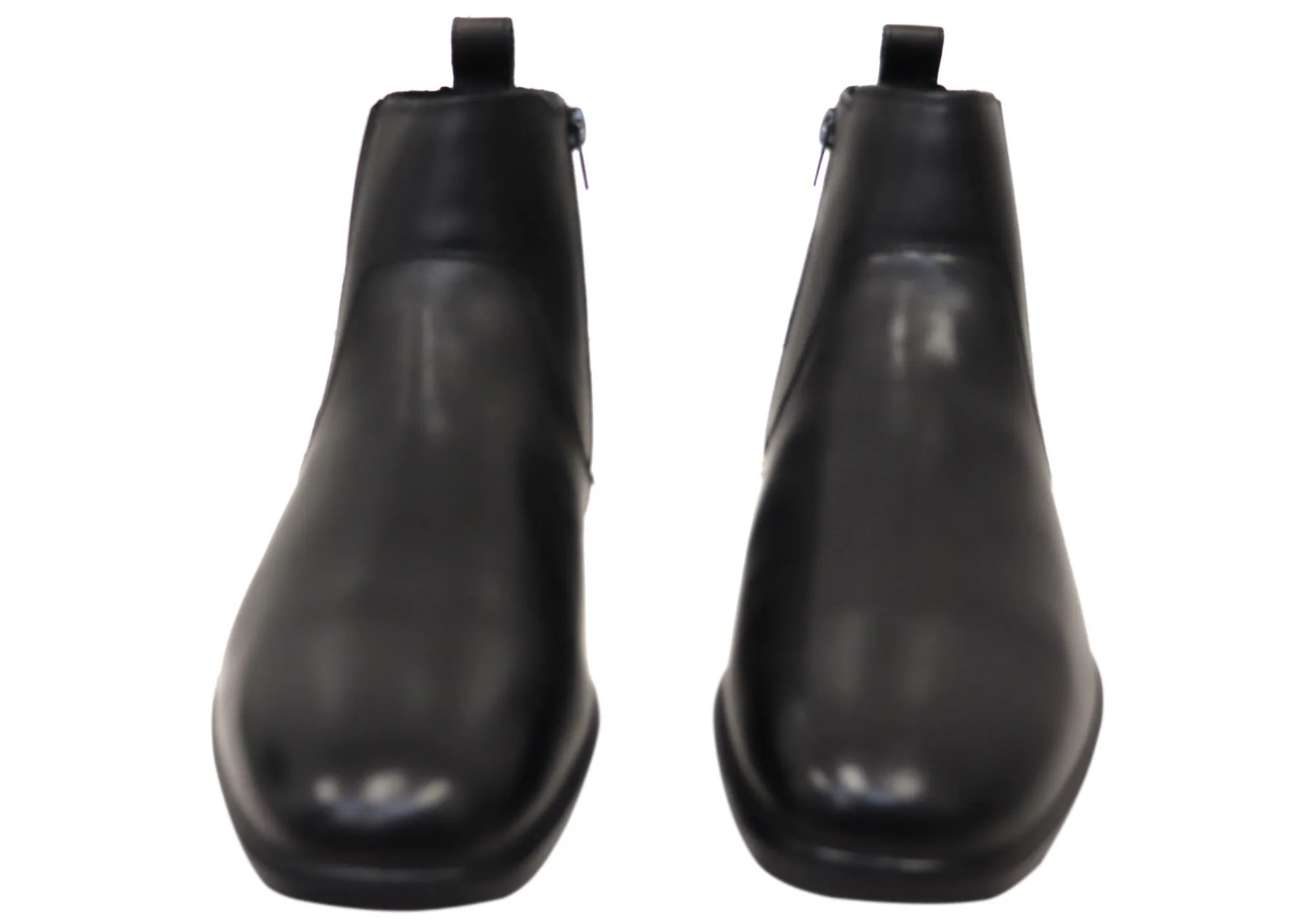 Hush Puppies Eastwood Mens Comfortable Extra Wide Width Leather Boots Hush Puppies Shoes