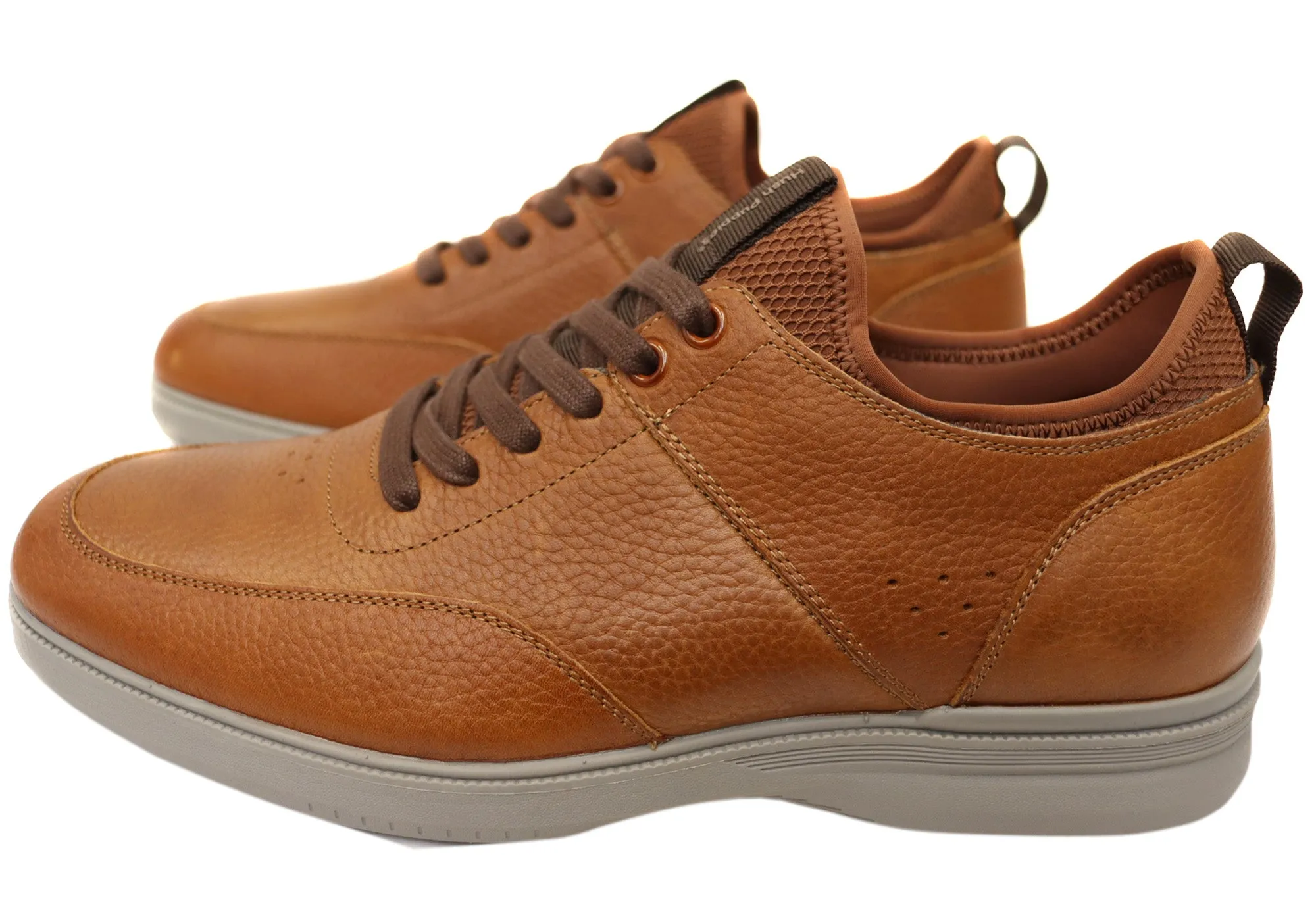 Hush Puppies Lotad Mens Extra Wide Width Leather Comfortable Shoes Hush Puppies Shoes