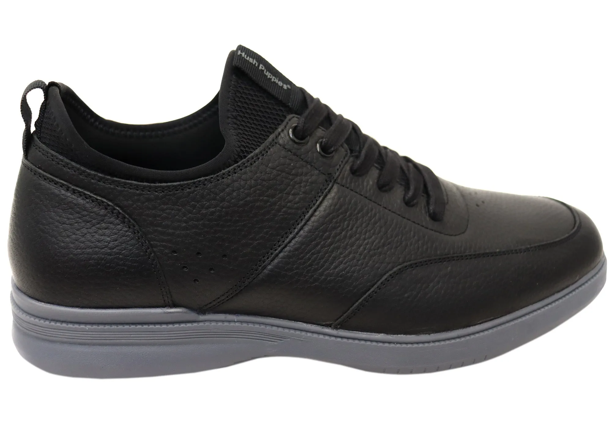 Hush Puppies Lotad Mens Extra Wide Width Leather Comfortable Shoes Hush Puppies Shoes