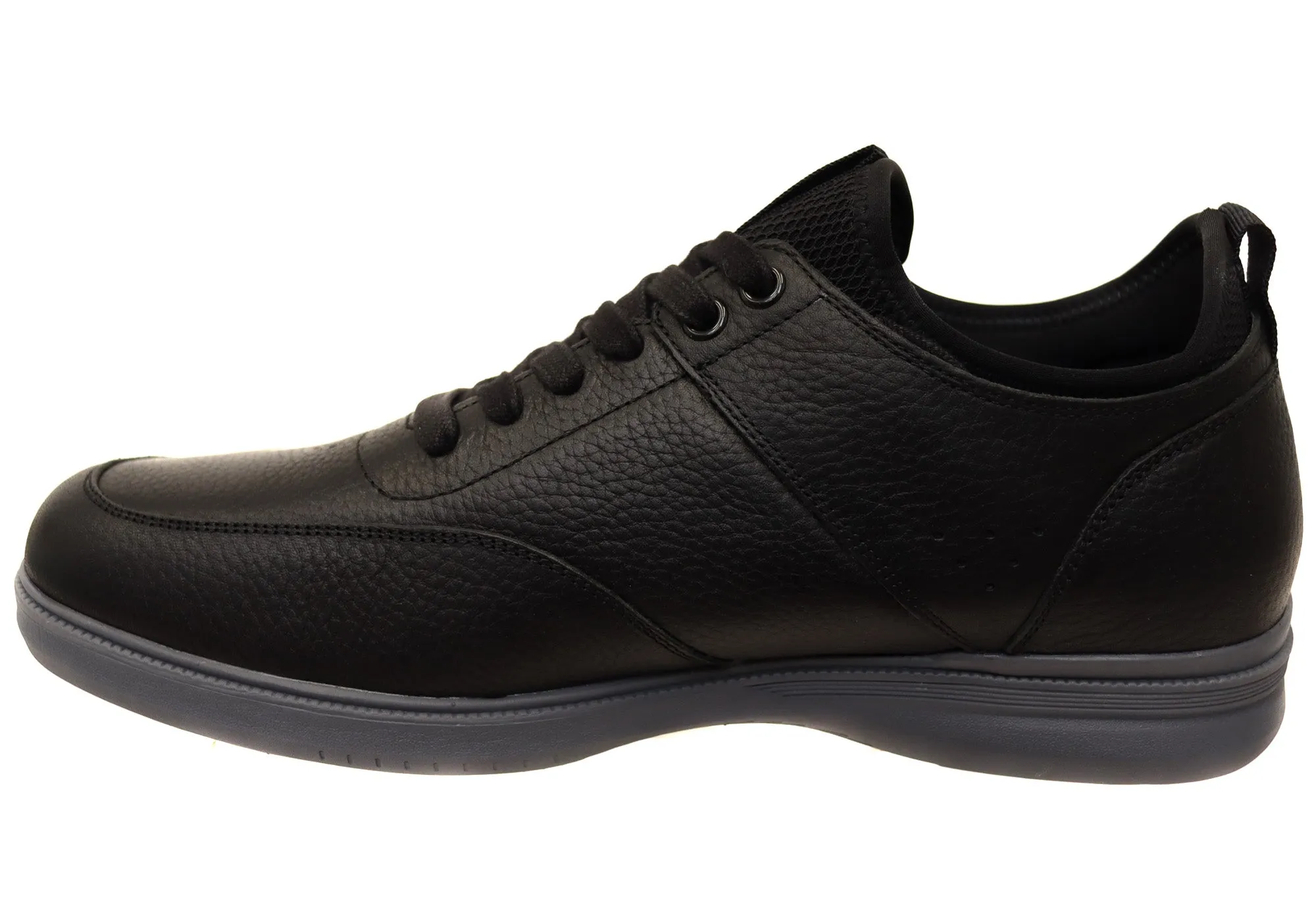 Hush Puppies Lotad Mens Extra Wide Width Leather Comfortable Shoes Hush Puppies Shoes