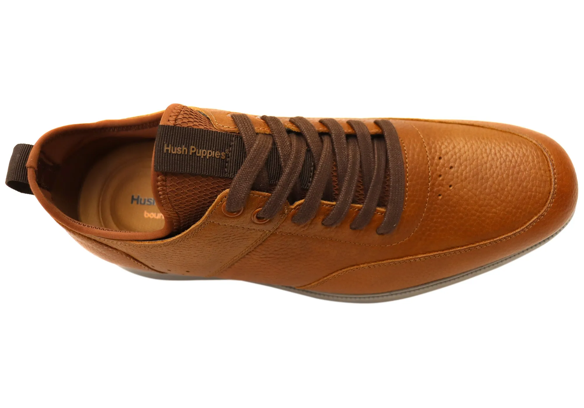 Hush Puppies Lotad Mens Extra Wide Width Leather Comfortable Shoes Hush Puppies Shoes