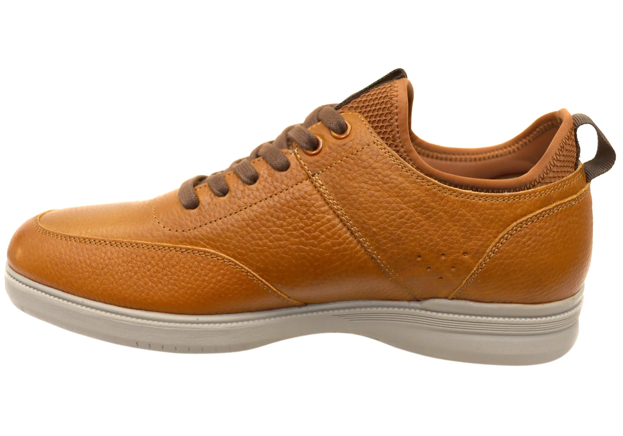 Hush Puppies Lotad Mens Extra Wide Width Leather Comfortable Shoes Hush Puppies Shoes