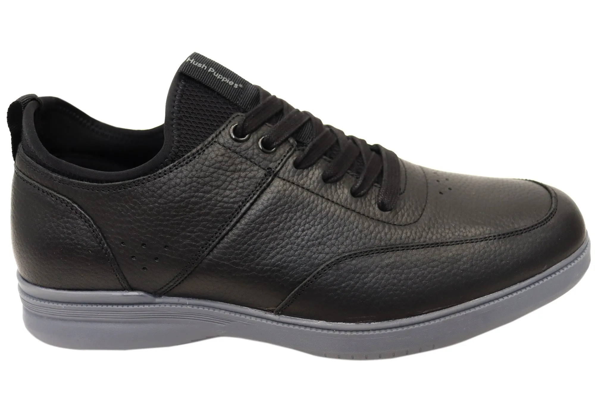 Hush Puppies Lotad Mens Extra Wide Width Leather Comfortable Shoes Hush Puppies Shoes