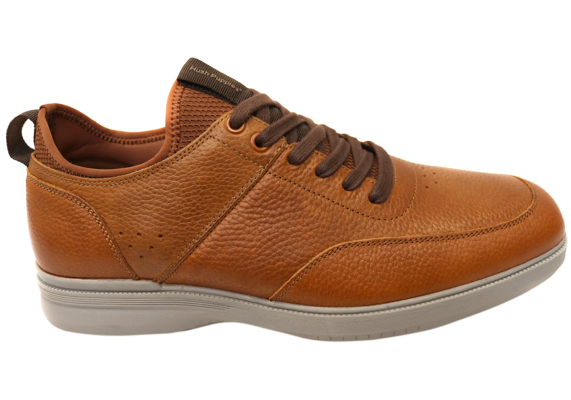 Hush Puppies Lotad Mens Extra Wide Width Leather Comfortable Shoes Hush Puppies Shoes