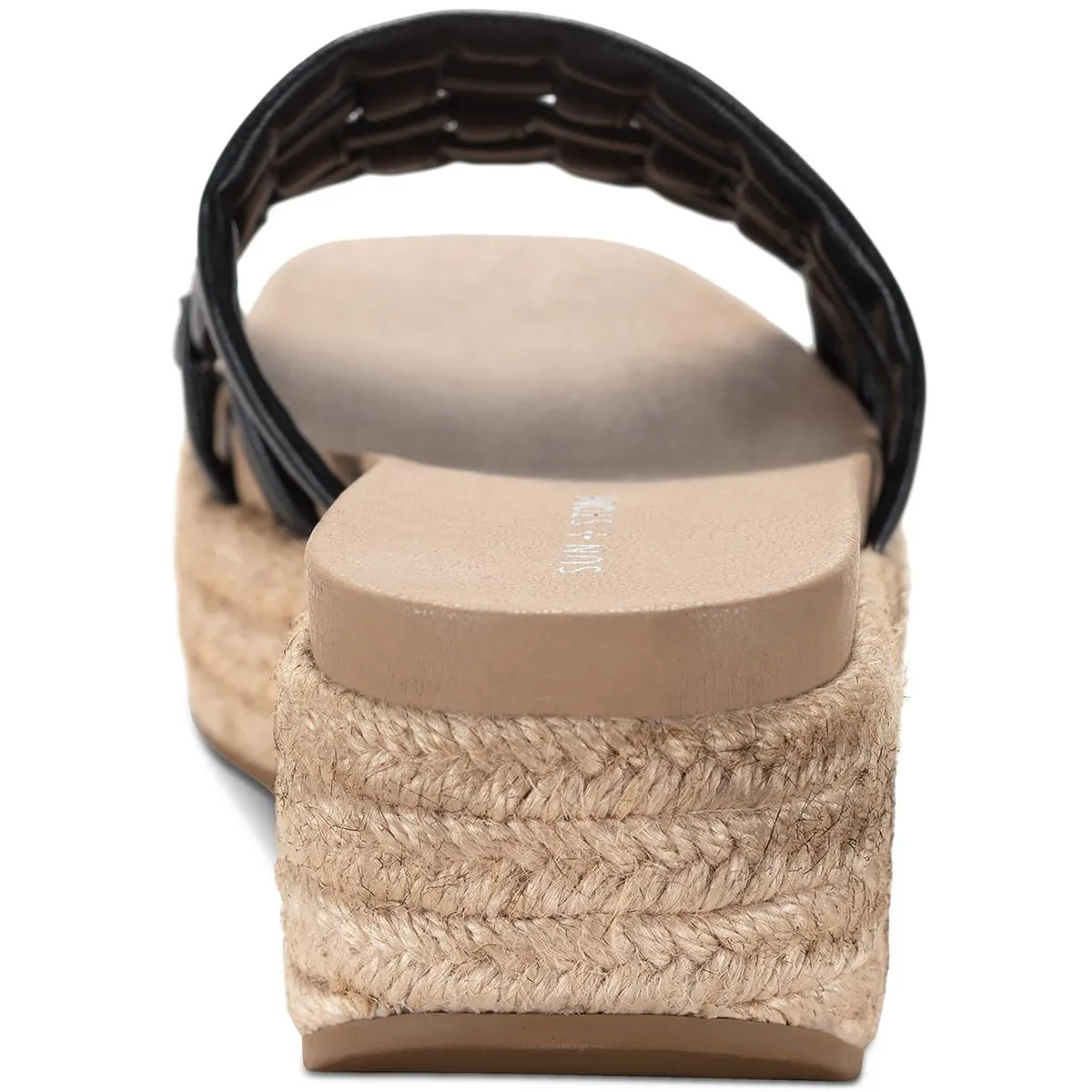 JORDANAA Womens Square toe Manmade Espadrilles