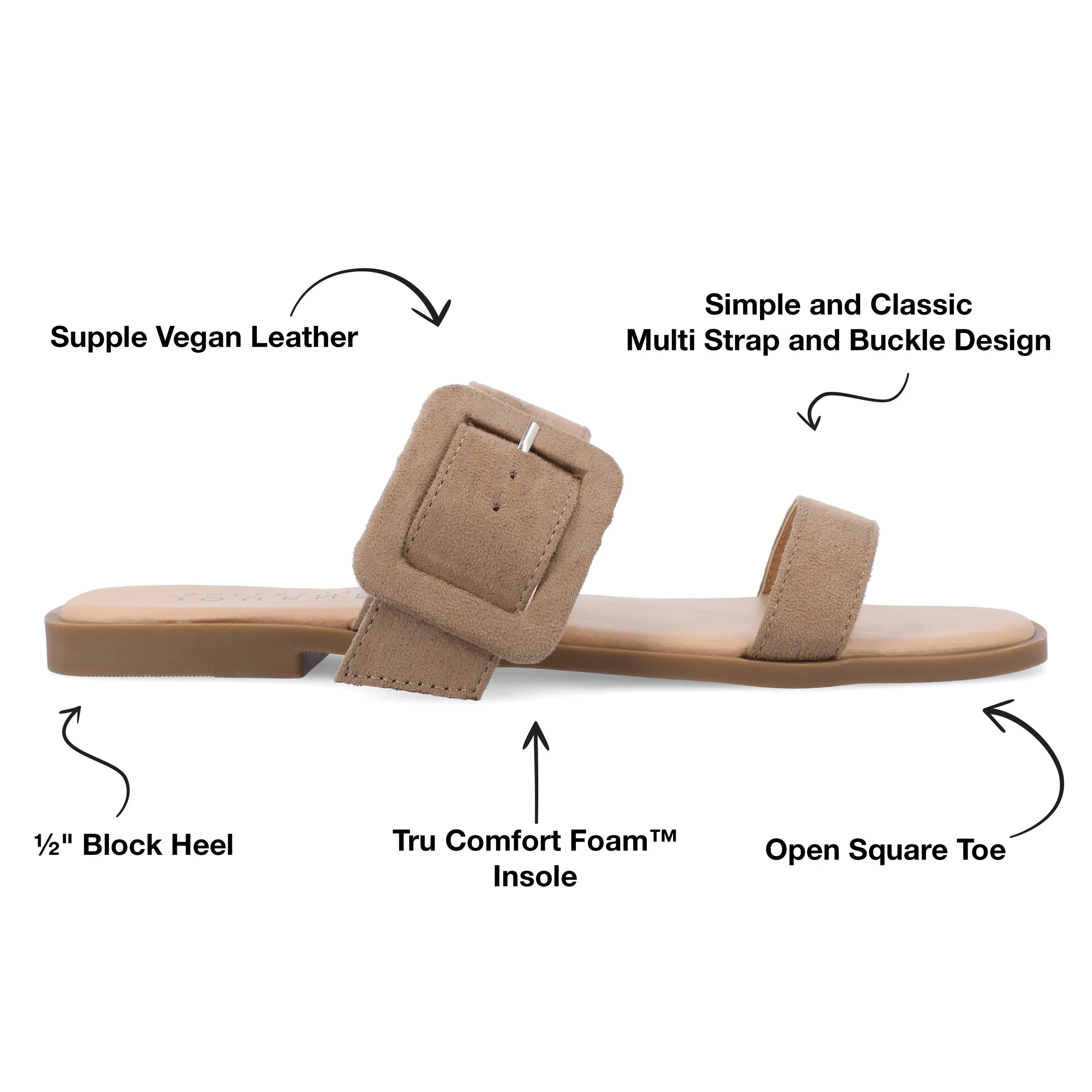 Journee Collection Women's Tru Comfort Foam Kerris Sandals