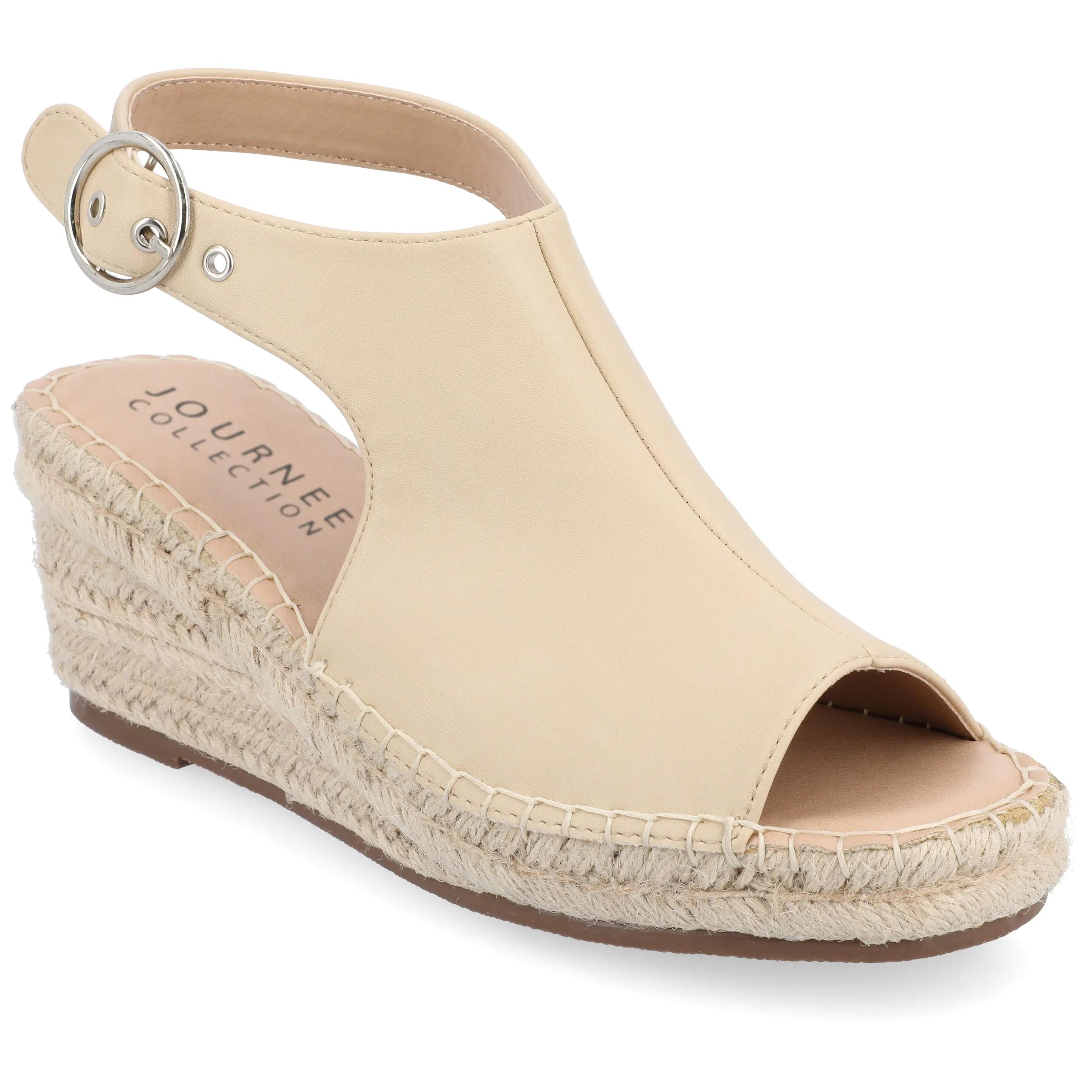Journee Women's Crew Wedge Sandal